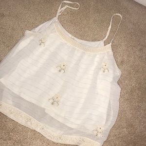 American Eagle mesh cami